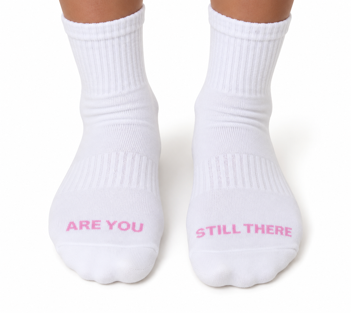 Are You Still There? Grip Socks 🎀