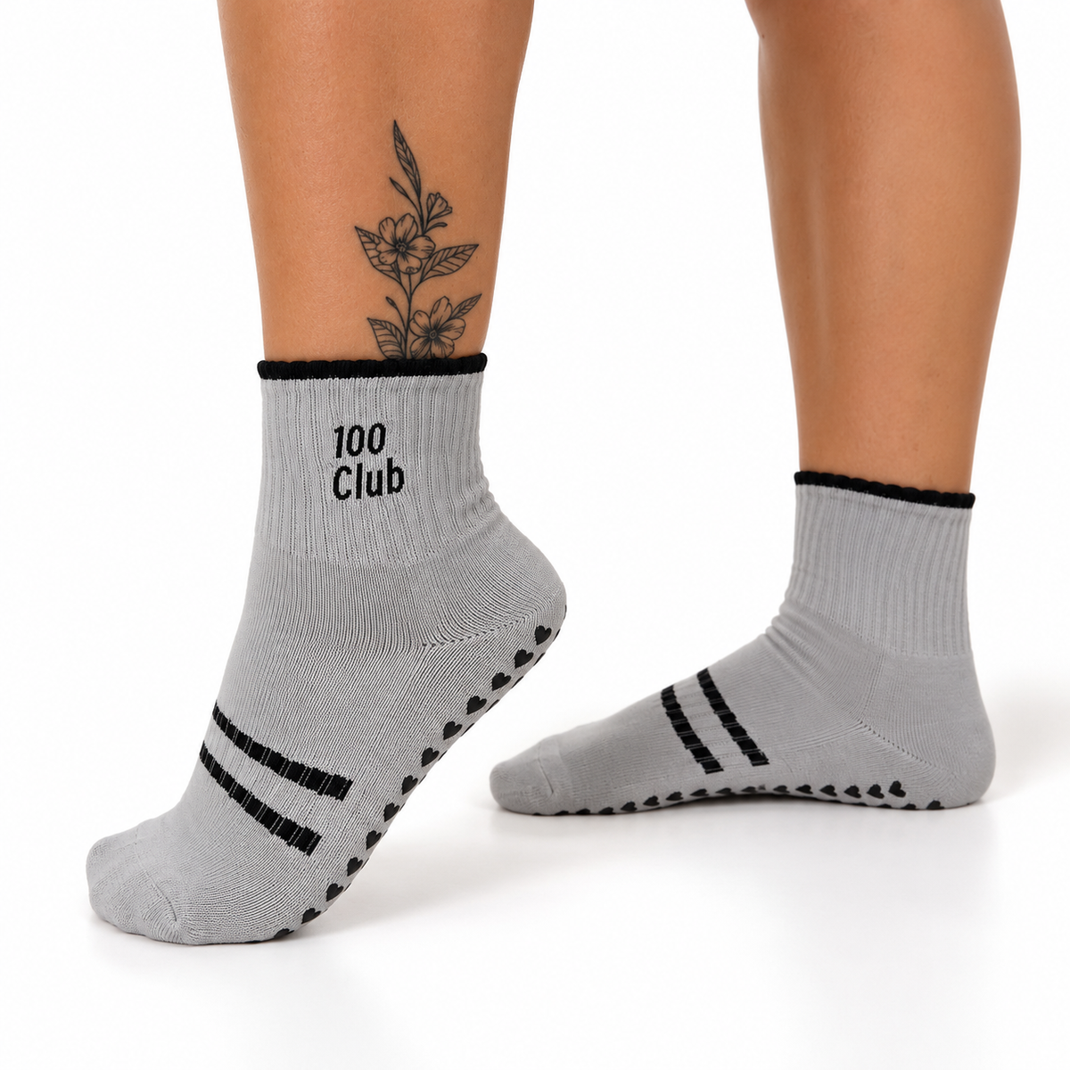 100 Club Grip Socks 🖤