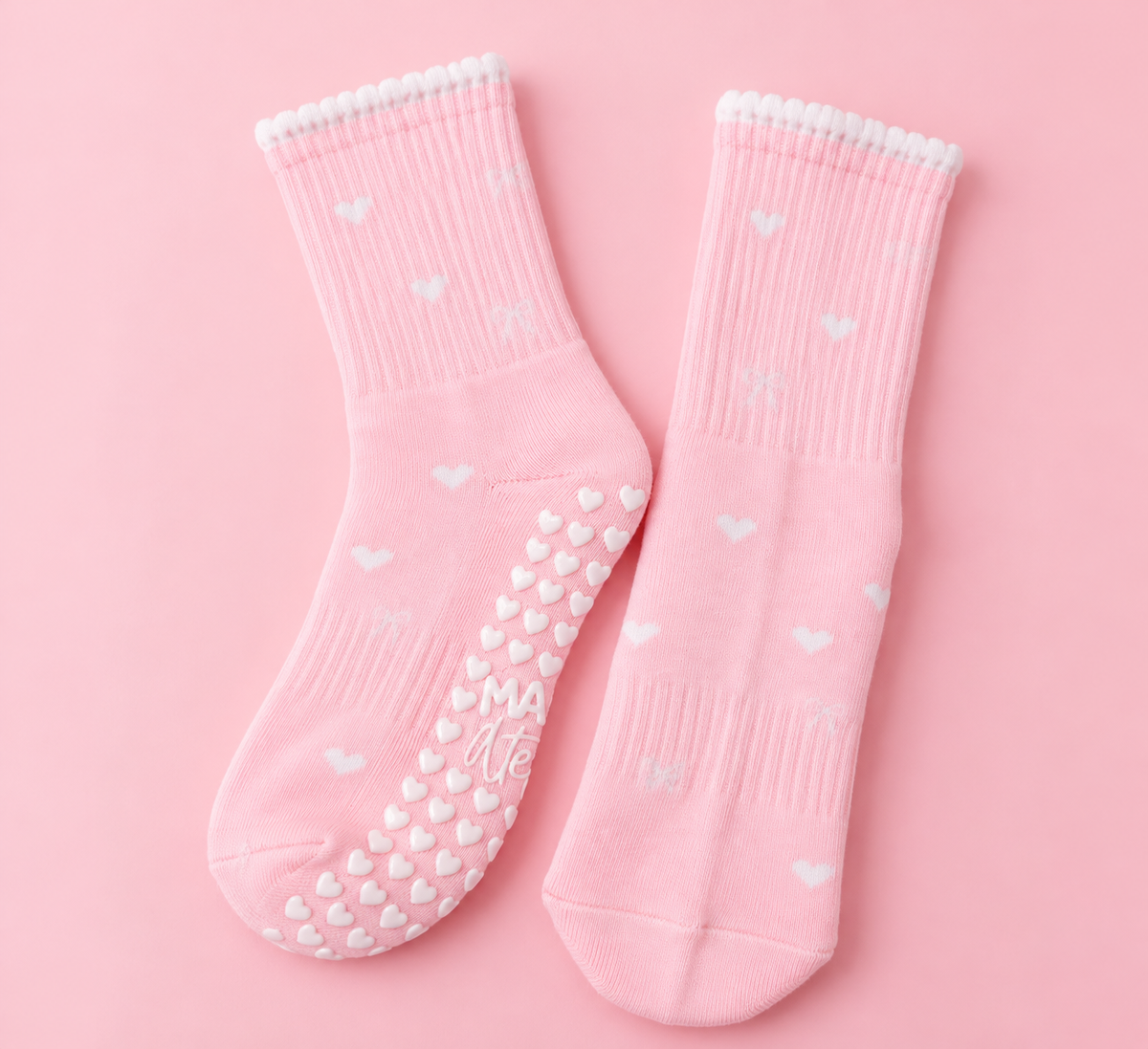 Sweetheart Grip Socks ♡🎀