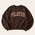 Pilates Cheetah Crewneck