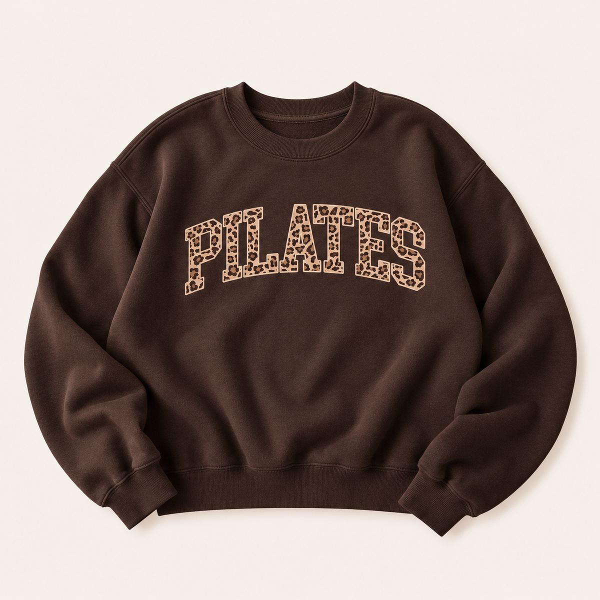 Pilates Cheetah Crewneck